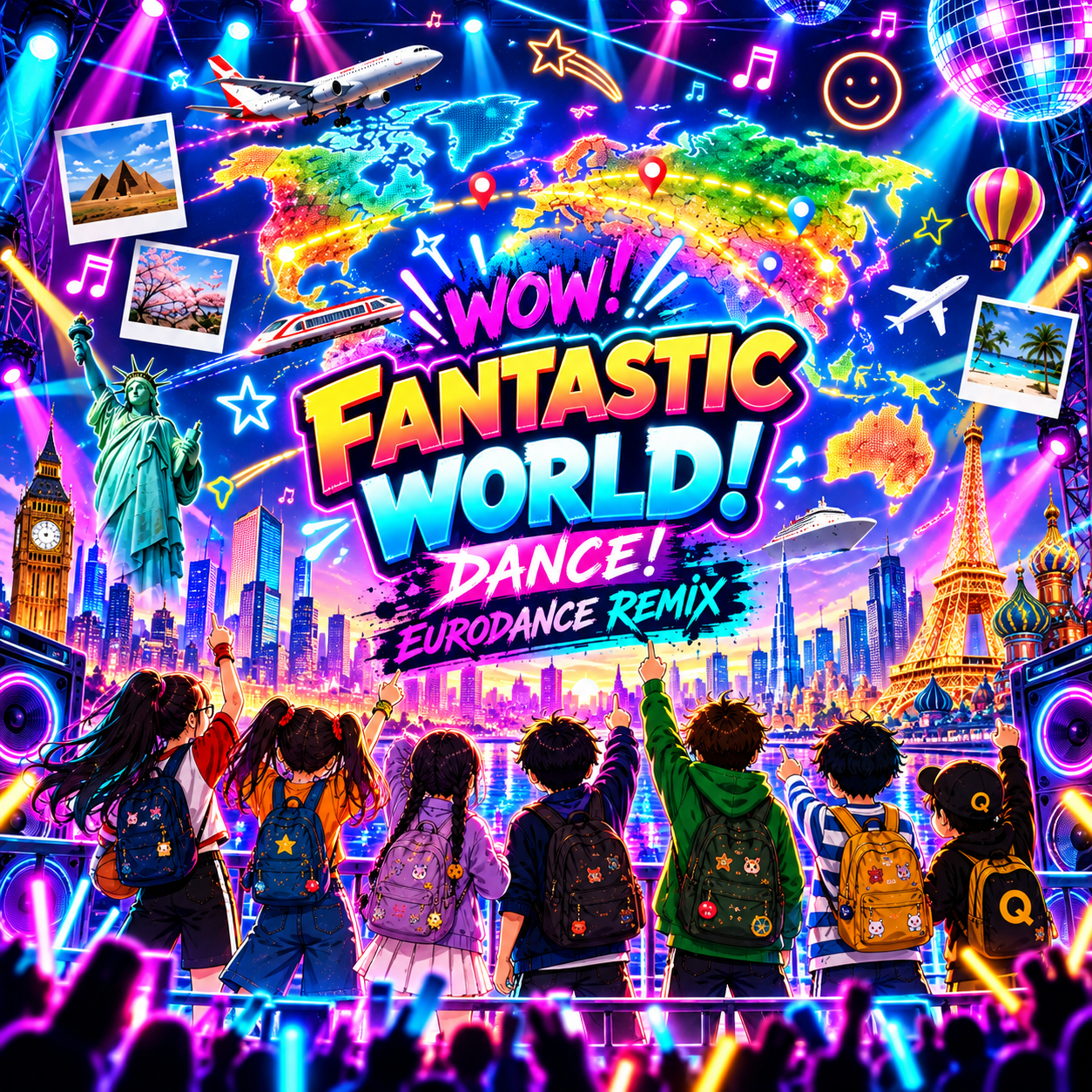 Fantastic World Dance (Eurodance Remix)